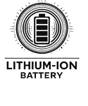 Logo de la batterie lithium-ion