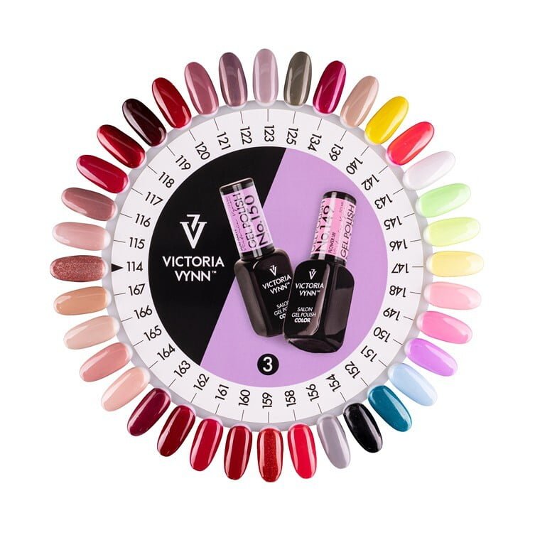 color chart 03 gel polish 114 167