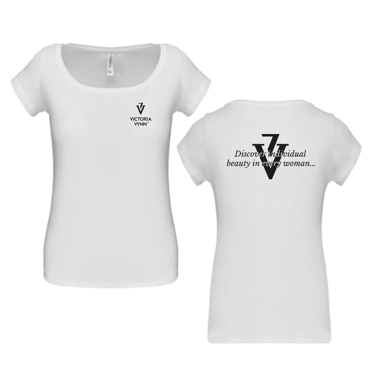 vv white t shirt women s l