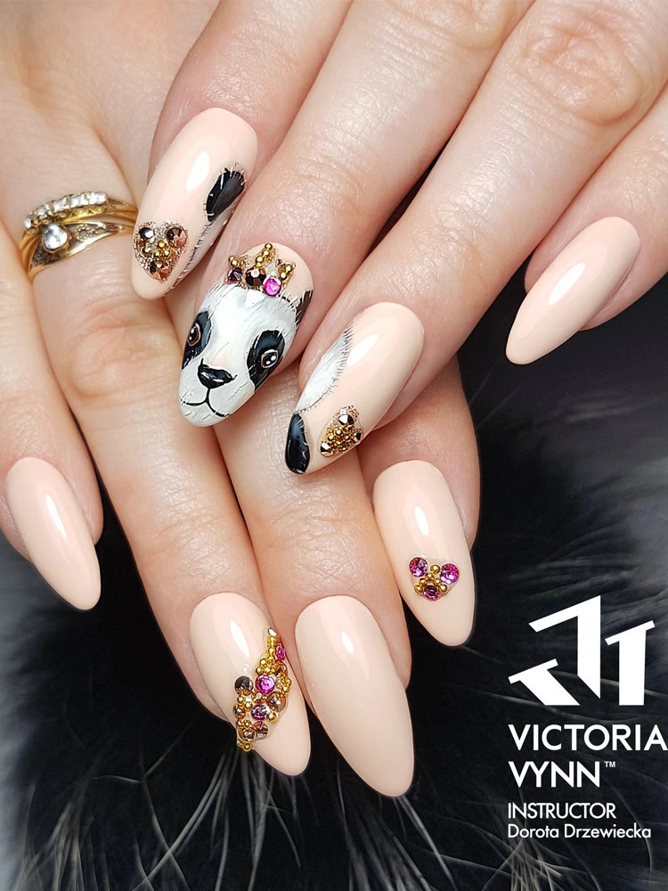 adorable summer peach nails 007 victoria vynn pure creamy sweet ice cream 1 2