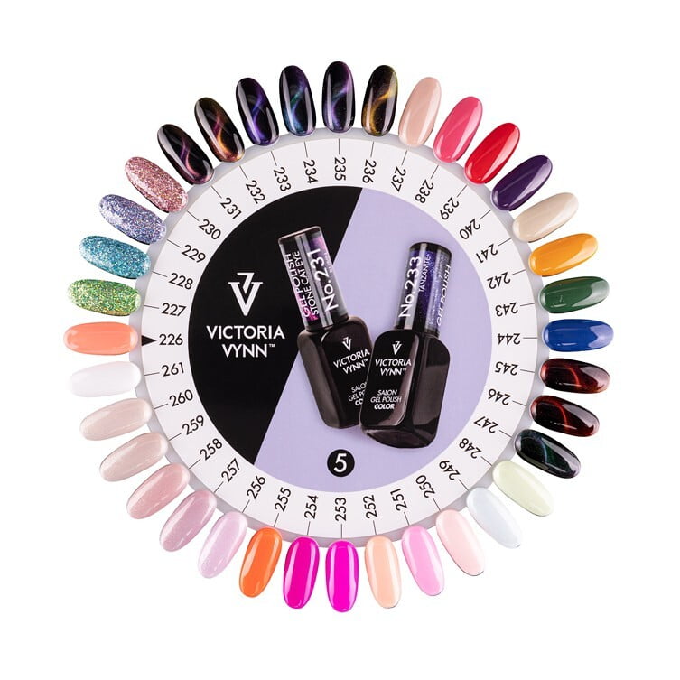 color chart 05 gel polish 226 261