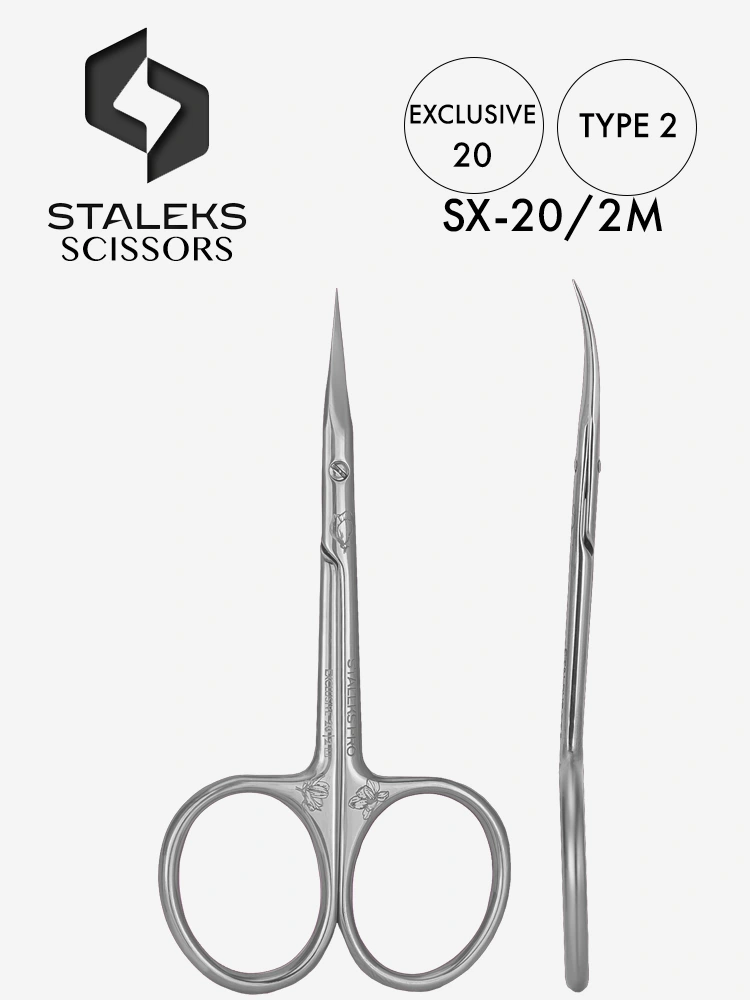 Staleks Thin Cuticle Scissors Exclusive 20 TYPE 1 1 3