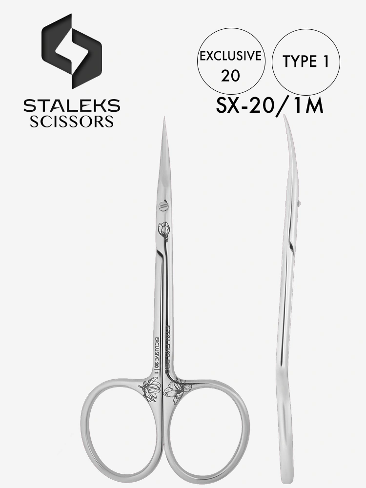 Staleks Thin Cuticle Scissors Exclusive 20 TYPE 1 1 4