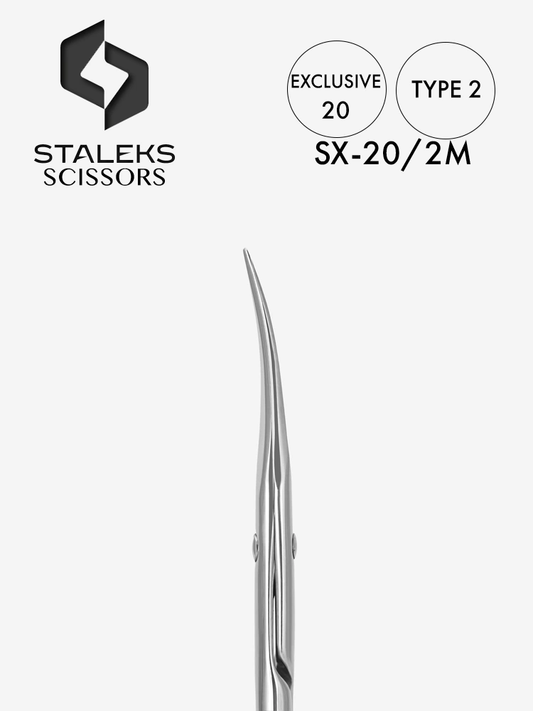 Staleks Thin Cuticle Scissors Exclusive 20 TYPE 2 1 1