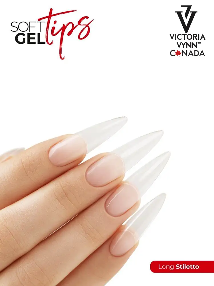 soft gel tips long stiletto tips 1 1