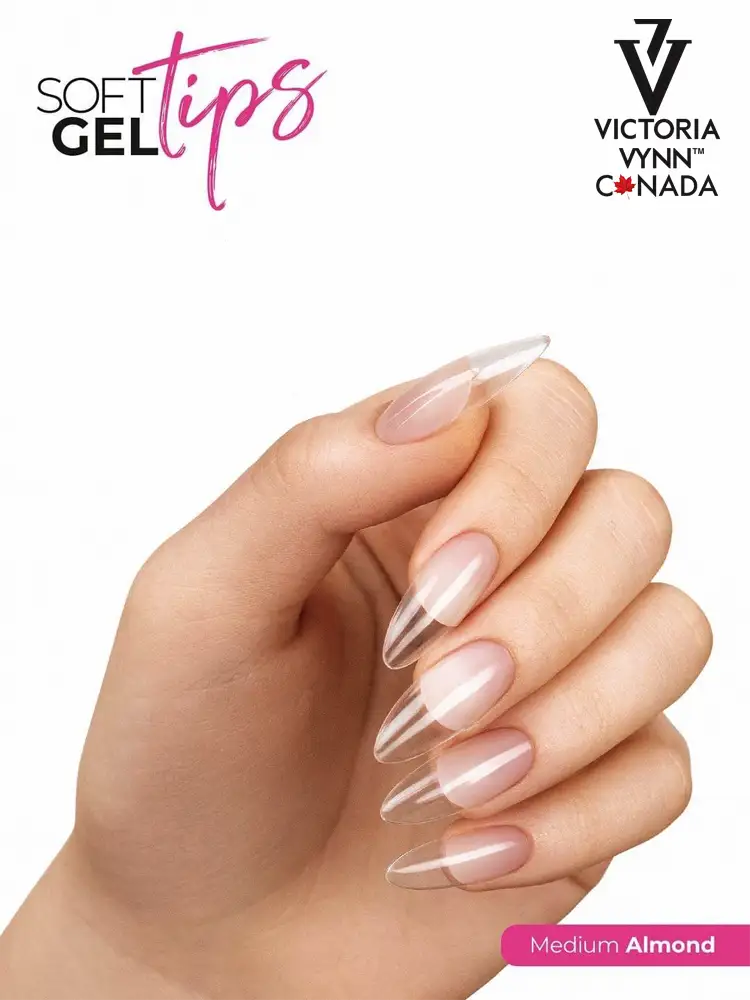 soft gel tips medium almond tips 1 1