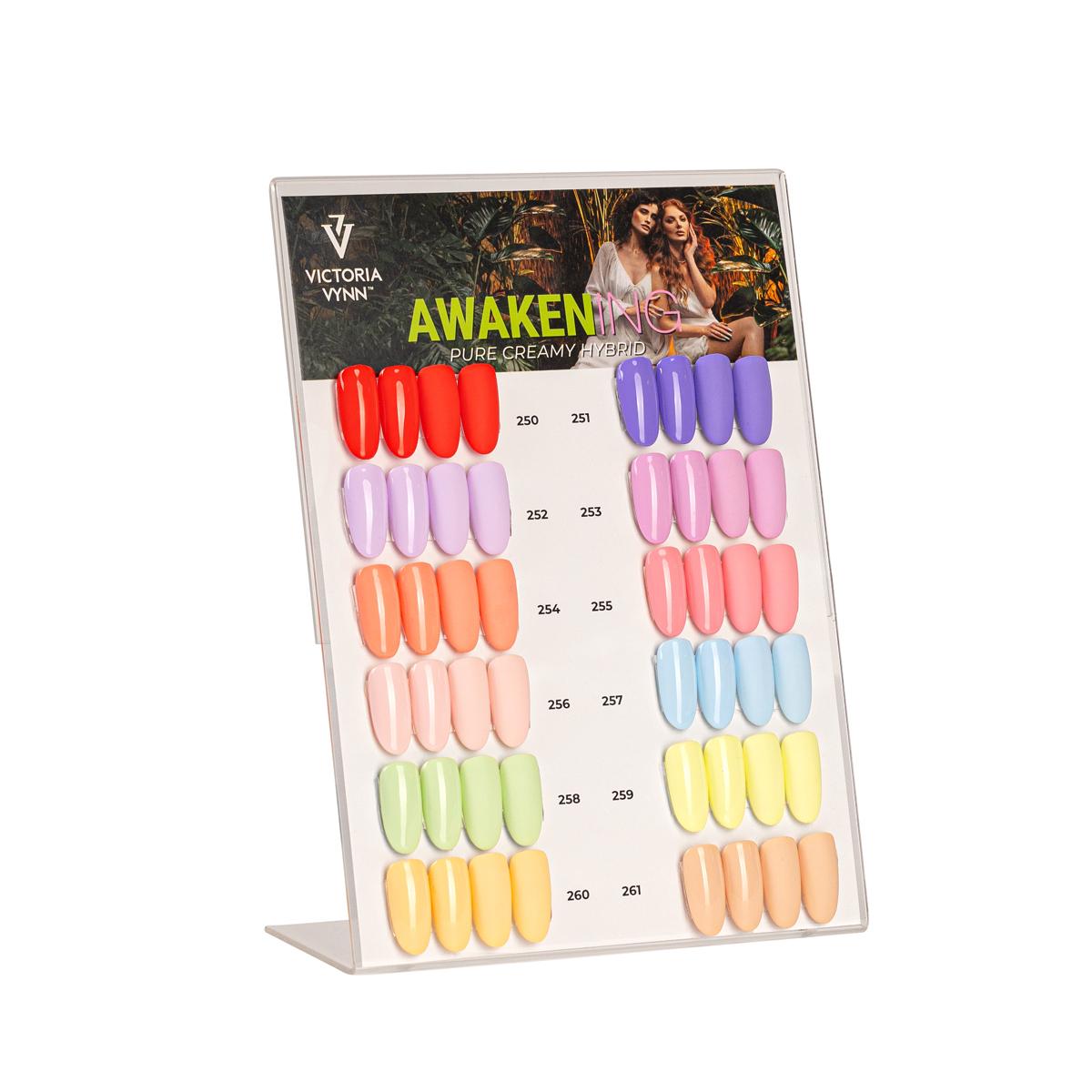 color chart display pure awakening