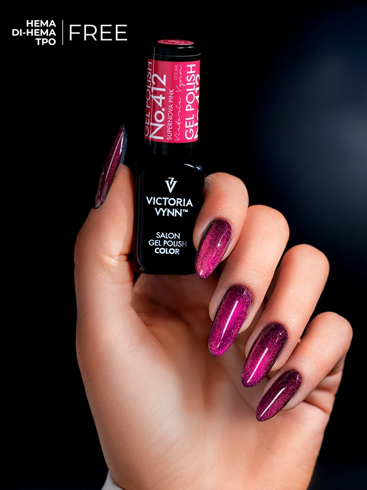 victoria vynn gel polish 412 supernova pink