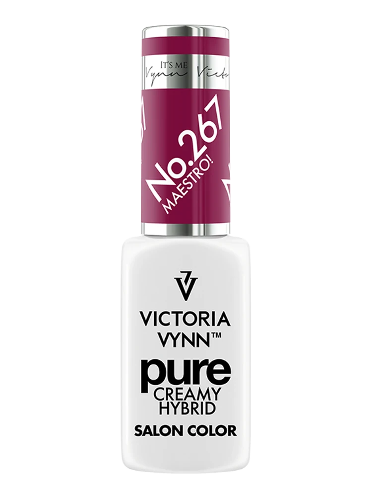 Victoria VYNN Pure Creamy Hybrid Gel Polish No. 267 Maestro! 2 victoria vynn pure creamy hybrid pomodoro collection no. 267 maestro 1 3
