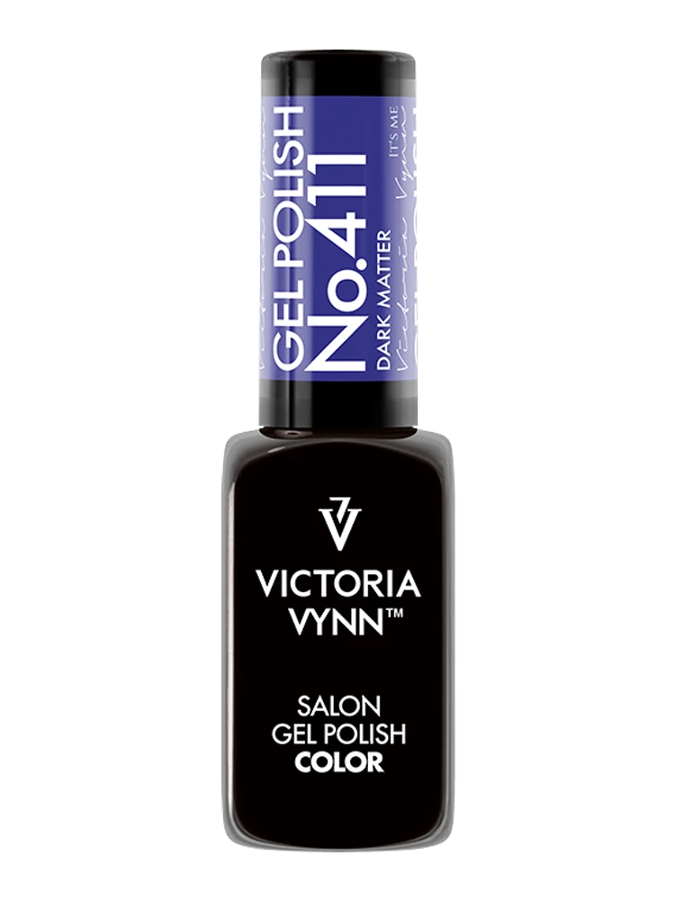 Victoria VYNN Gel Polish Glass No. 411 Dark Matter 2 victoria vynn salon gel polish no. 411 dark matter luna glass