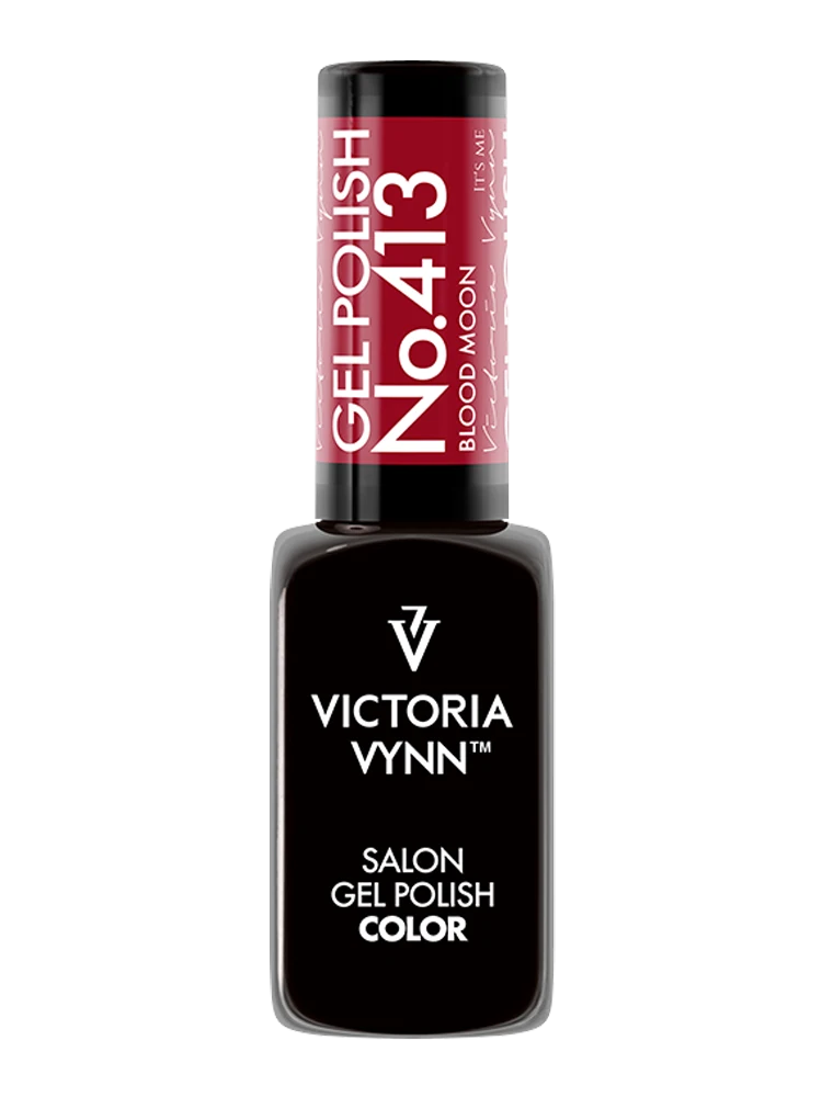 Victoria VYNN Gel Polish Glass No. 413 Blood Moon 2 victoria vynn salon gel polish no. 413 blood moon luna glass