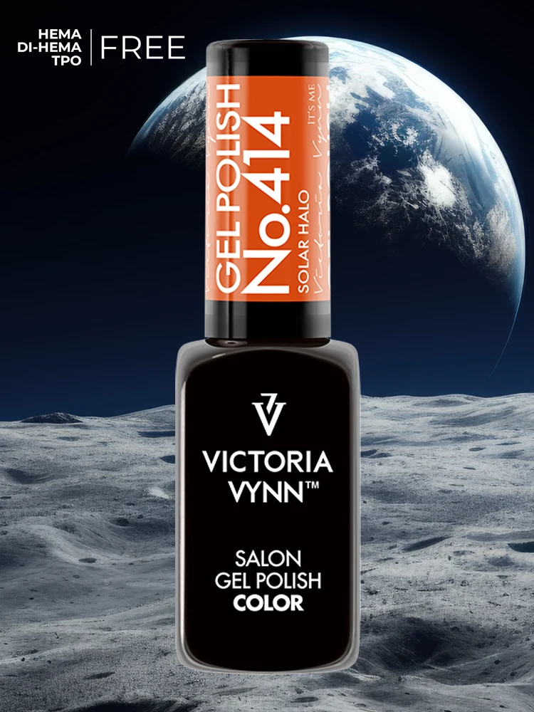 Victoria VYNN Gel Polish Glass No. 414 Solar Halo 4 victoria vynn salon gel polish no. 414 solar halo luna glass 1 1