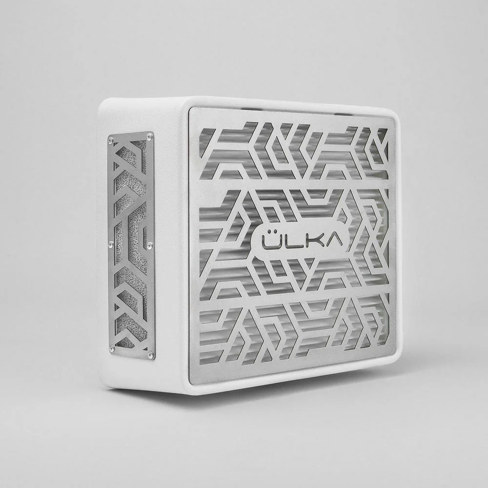 ulka premium desktop manicure dust collector white