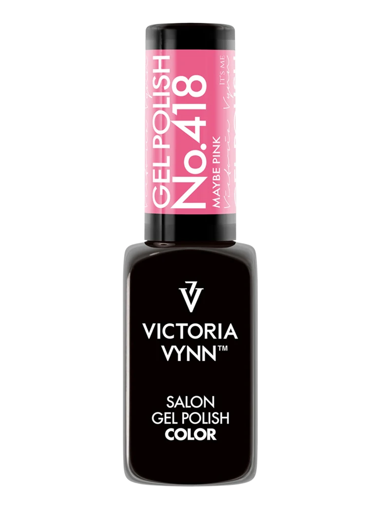 Victoria VYNN Gel Polish No. 418 Maybe Pink 2 victoria vynn salon gel polish no. 418 maybe pink