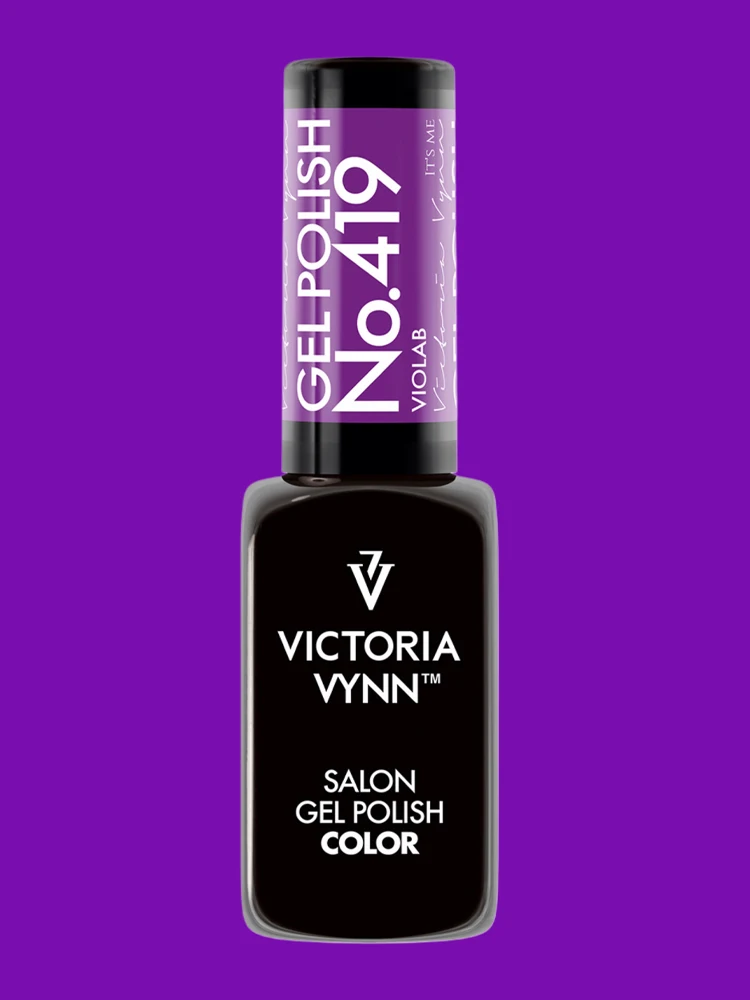 Victoria VYNN Gel Polish No. 419 Violab 6 victoria vynn salon gel polish no. 419 violab 1 1