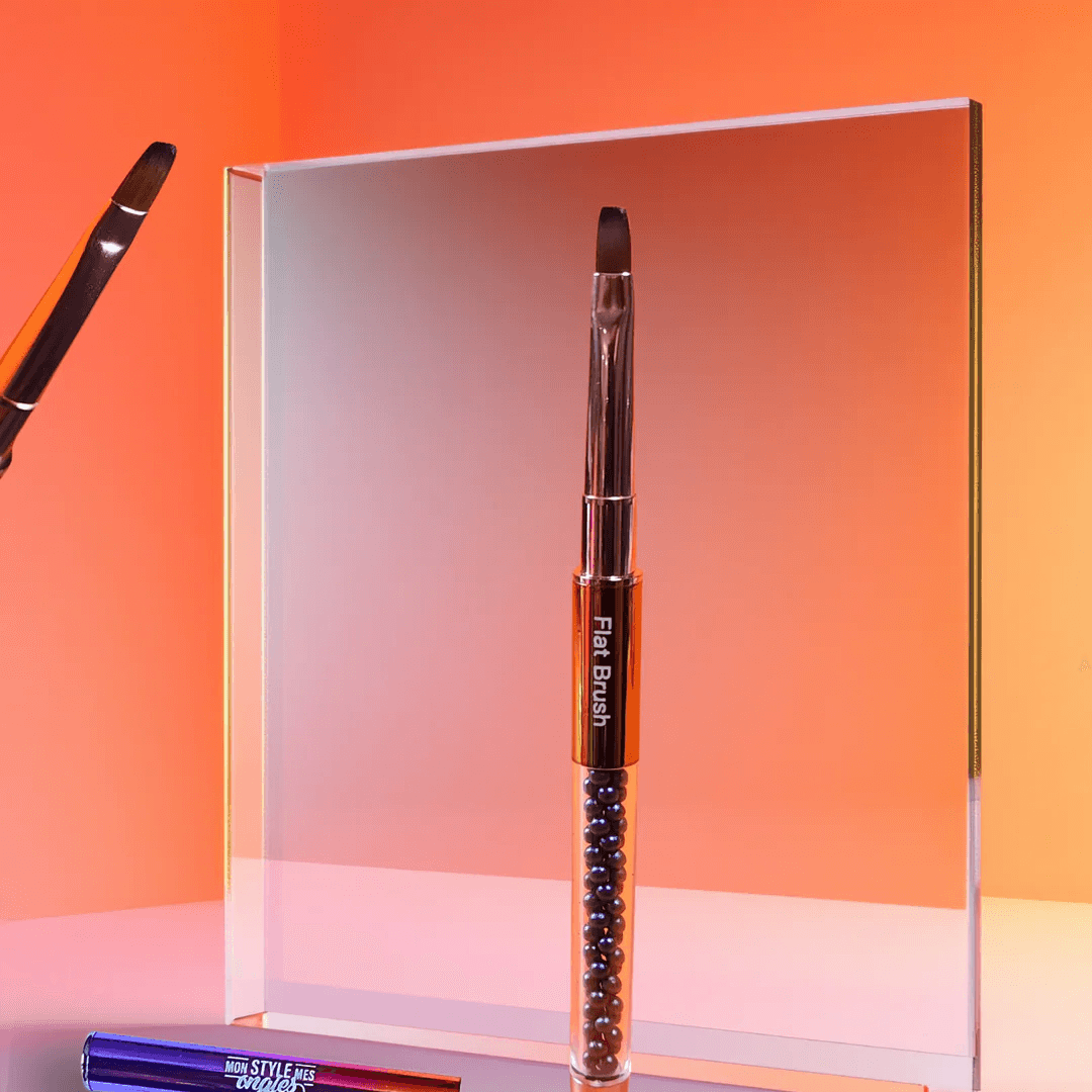 MSMO Pinceau plat - Gel d'application et base | MSMO 2 msmo flat 1