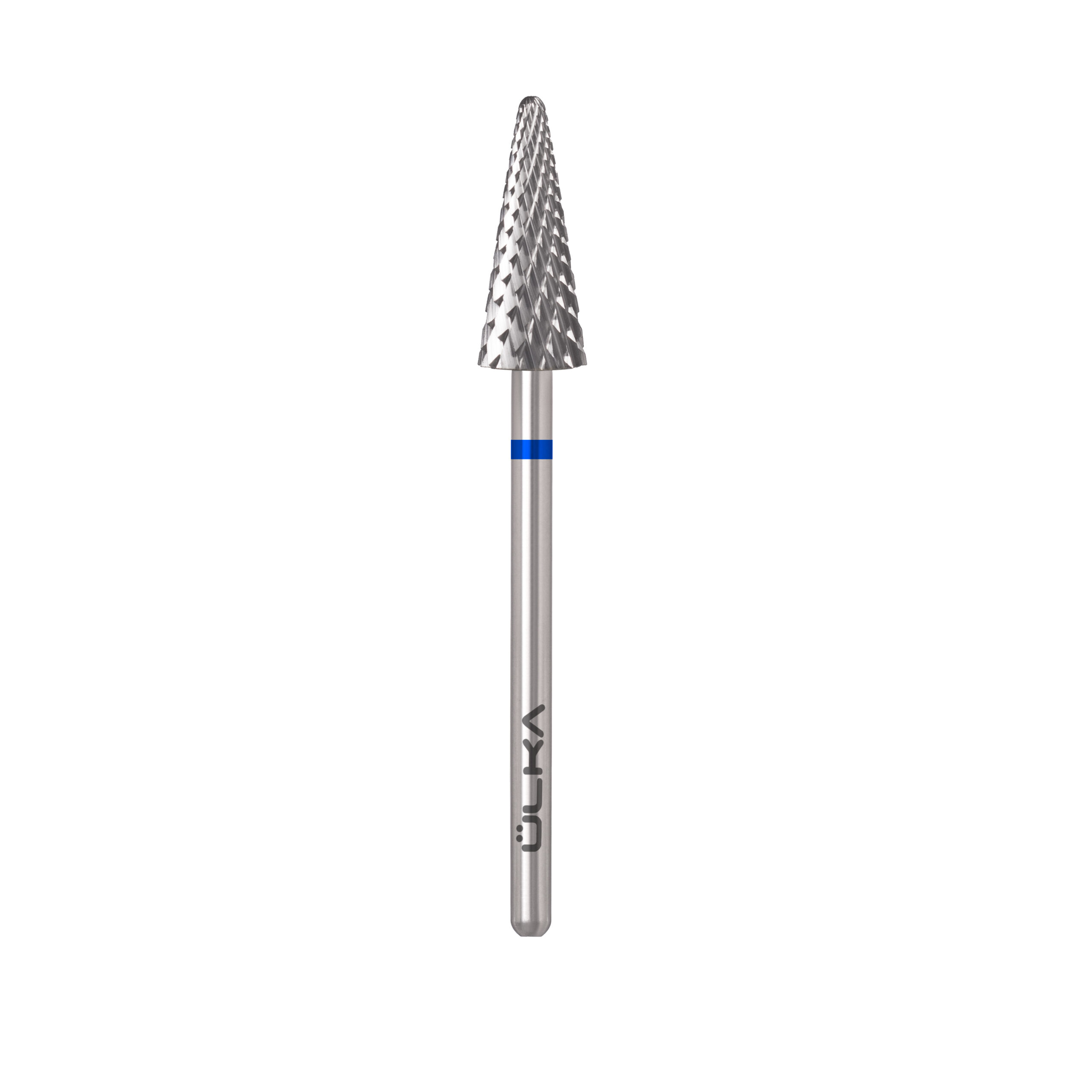 ÜLKA Carbide nail drill bit cone blue head diameter 6.0 mm / working part 15 mm (C615-M) 2 carbide nail drill bit cone c615 m scaled 1