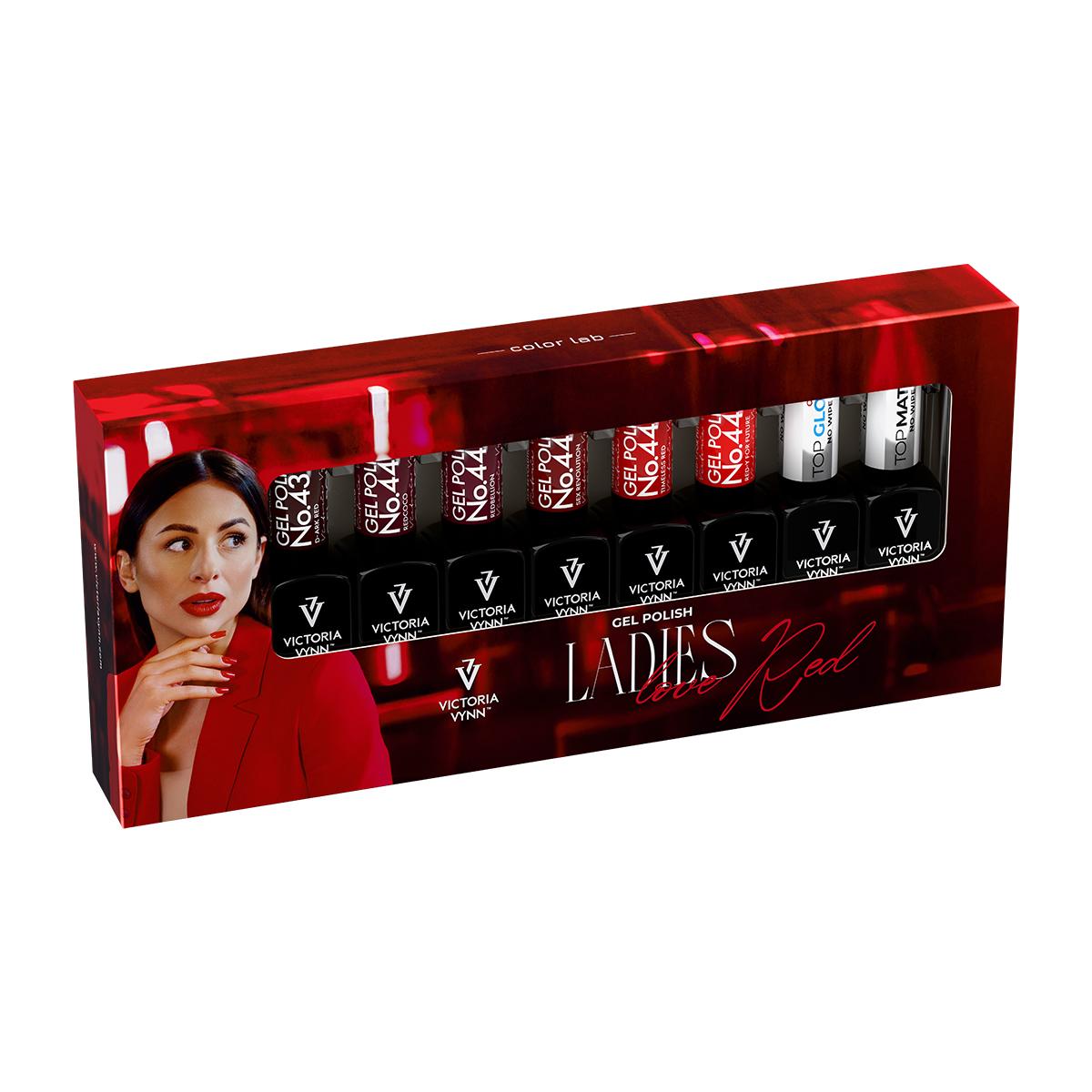 8 pack ladies love red 439 444 top oh 2