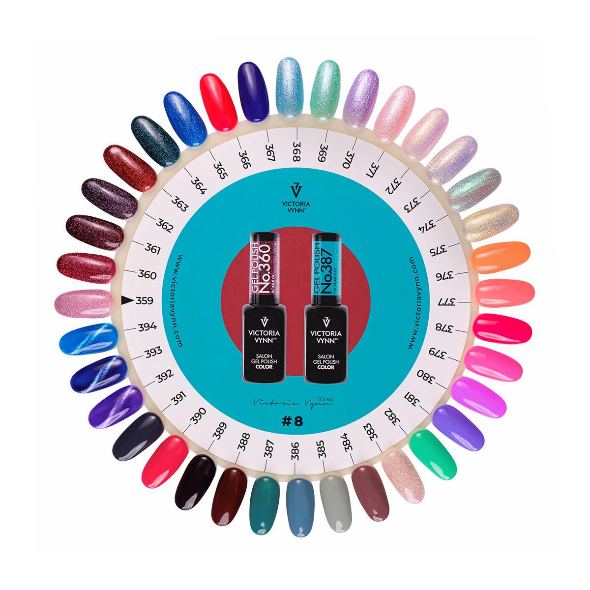 color chart 08 gel polish 359 394 3