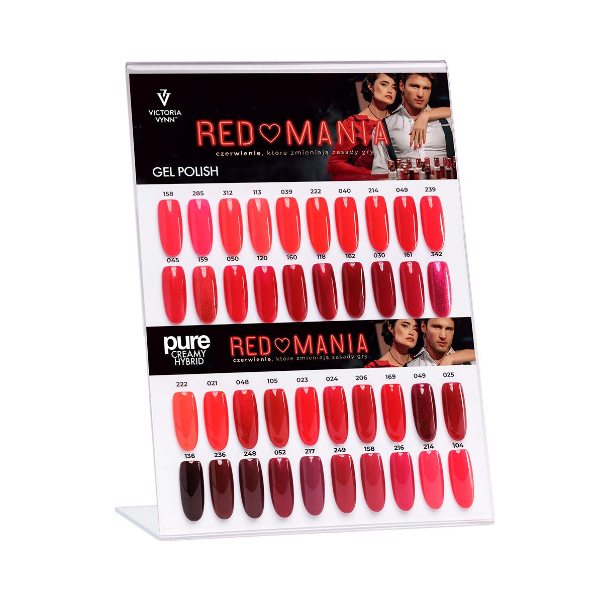 color chart display redmania 2
