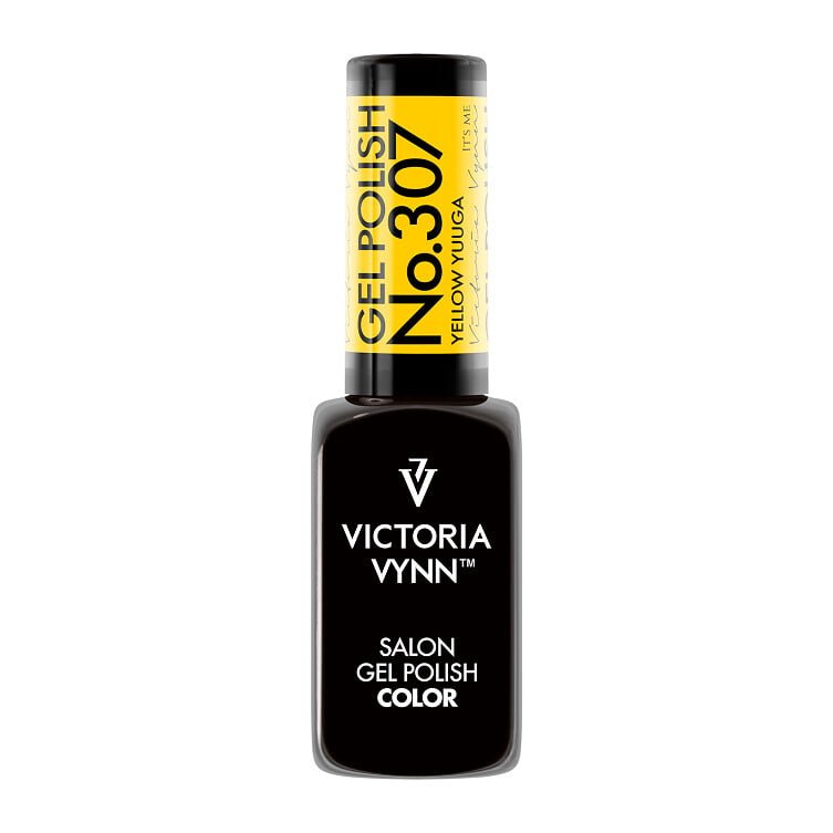 Victoria VYNN Salon Gel Polish No. 307 Yellow Yuuga 2 gel polish 307 yellow yuuga 1