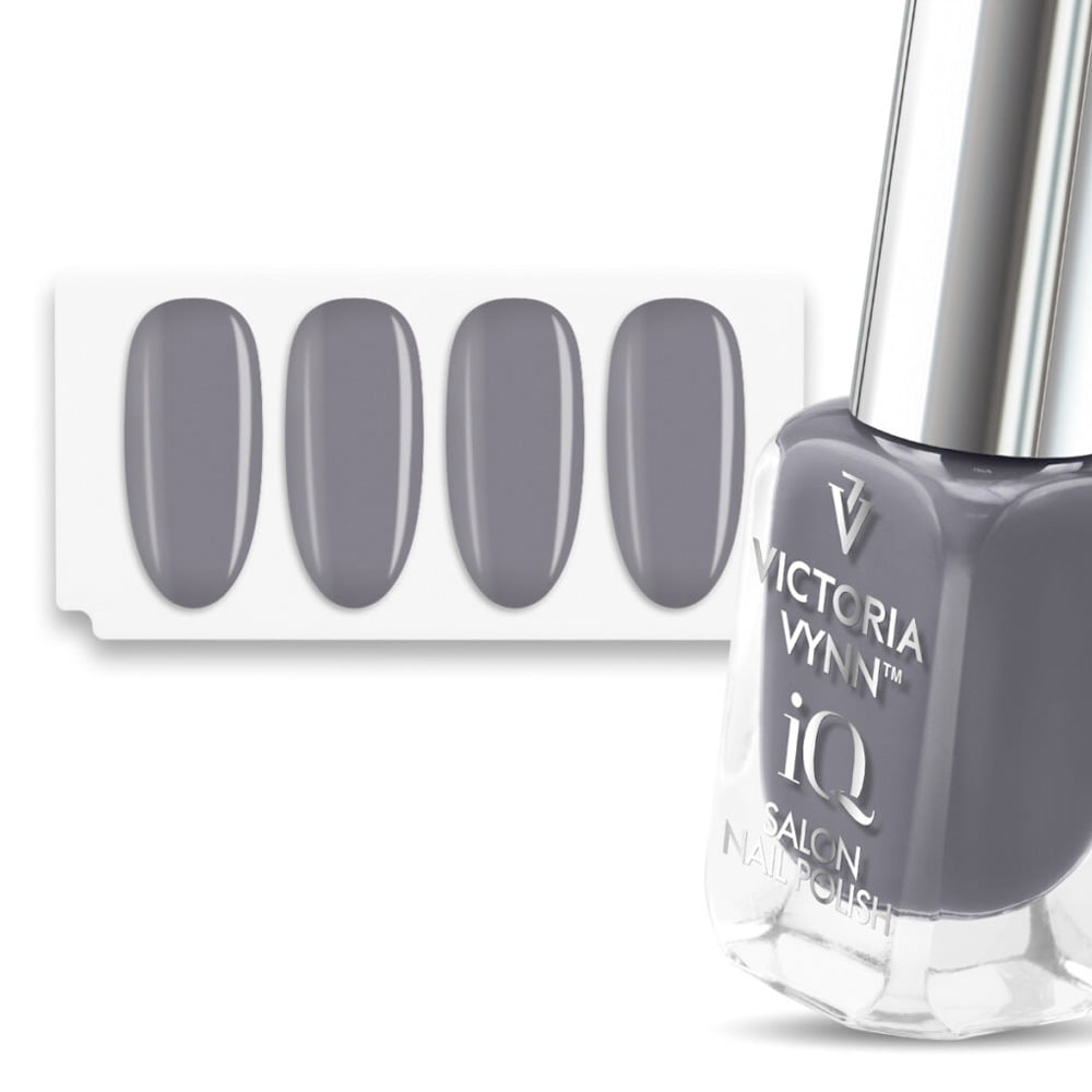 Victoria VYNN iQ Nail Polish No. 004 Dusty Fog 8 iq nail polish 004 1 3