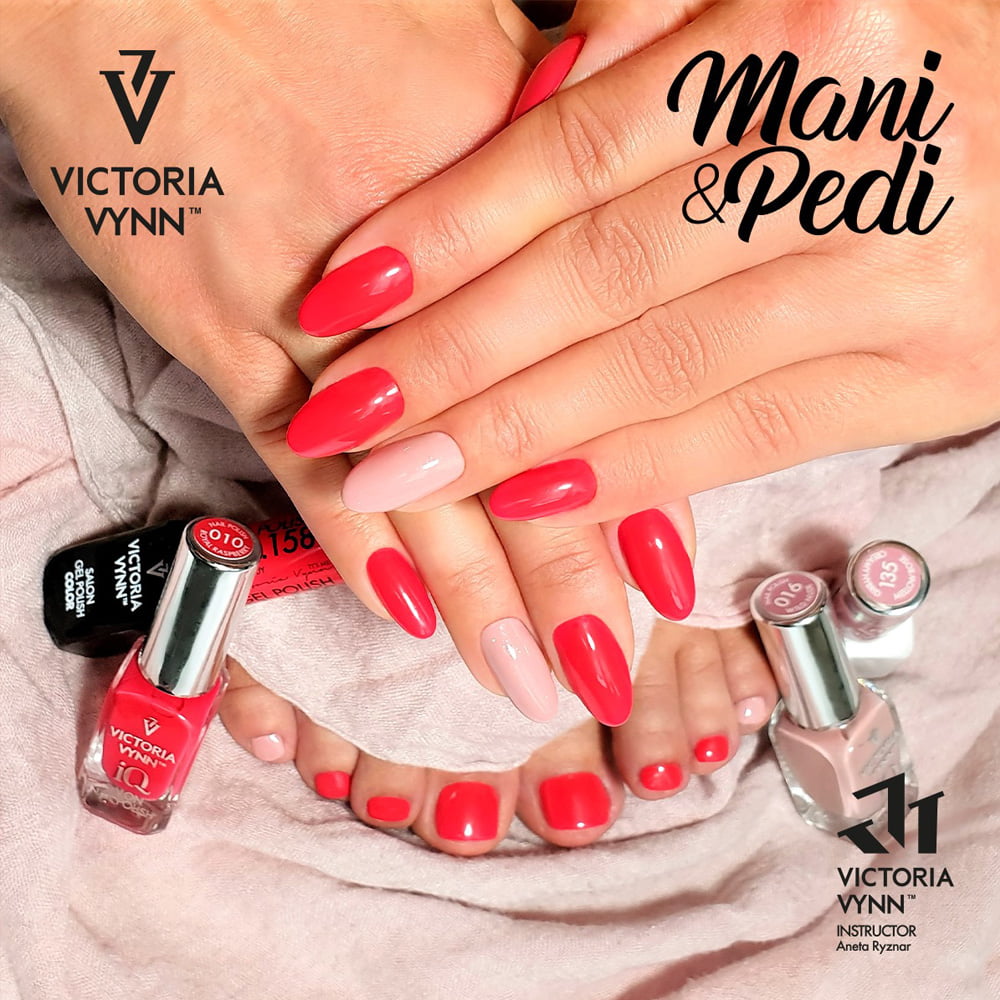 iQ Nail Polish No. 010 Royal Raspberry 6 iq nail polish 010