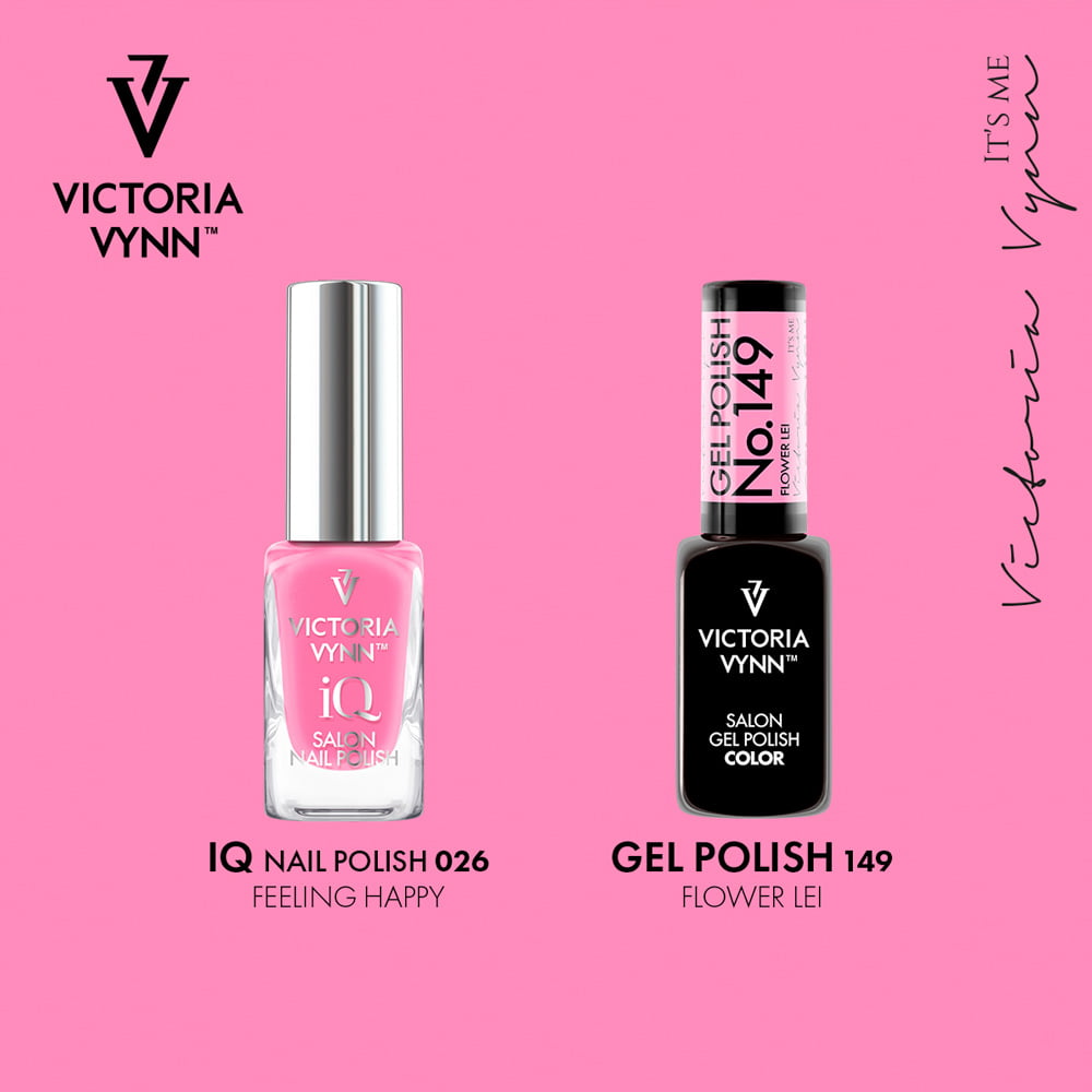 iQ Nail Polish No. 026 Feeling Happy 6 iq vegan nail polish 026
