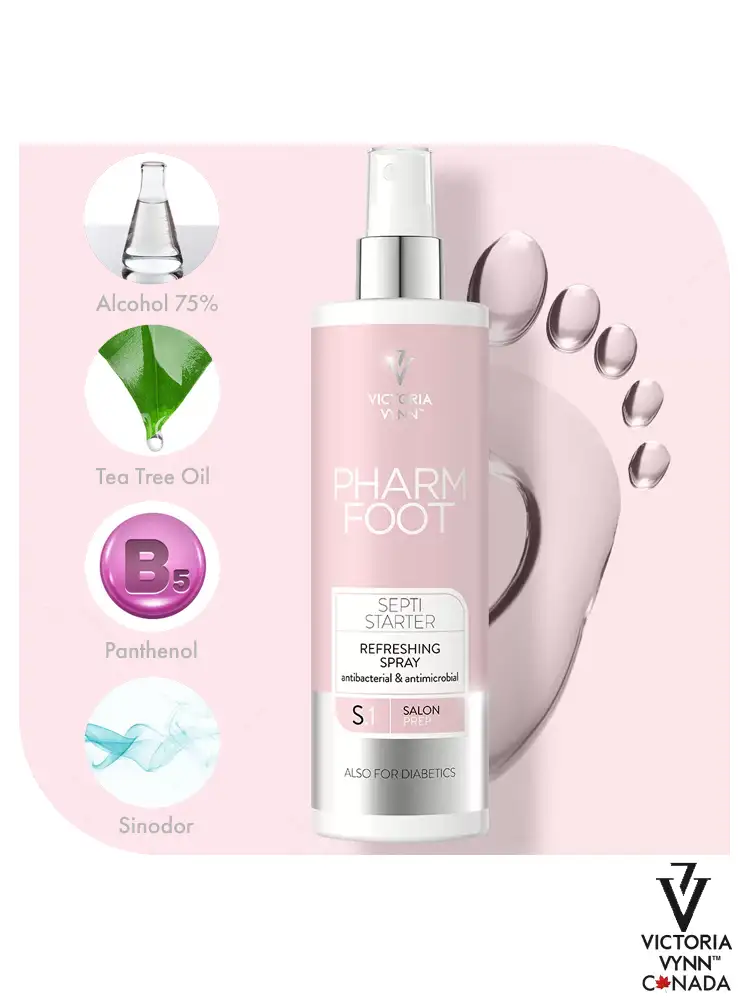 pharm foot best foot antibacterial spray septi starter 300ml 1 1