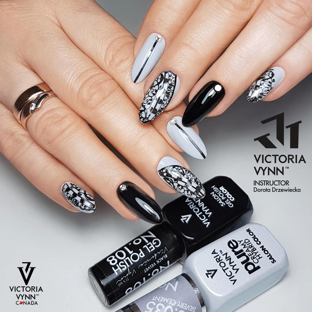 salon gel polish 108 black velvet 1