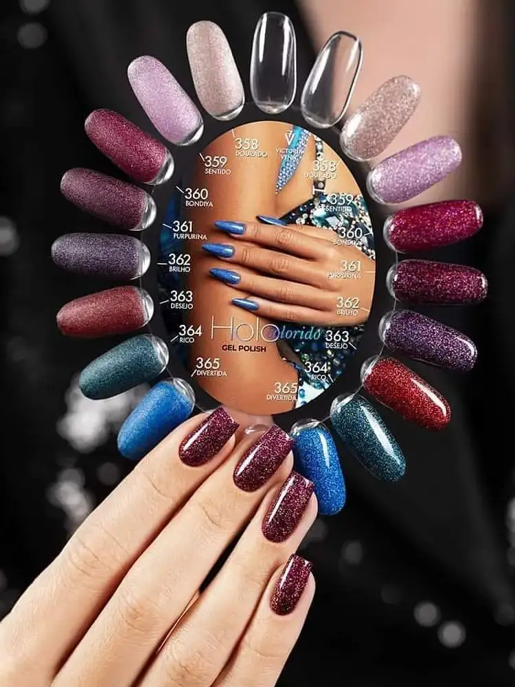 victoria vynn holo colordio collection salon gel polish glitter 1