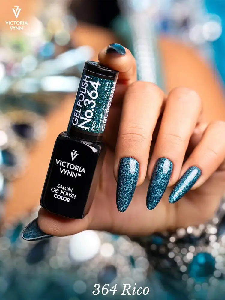 Victoria VYNN Gel Polish No. 364 Rico 4 victoria vynn holo colordio gel polish collection no. 364 rico 1 1