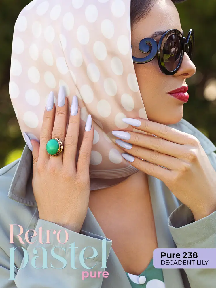 victoria vynn pure creamy hybrid light creamy purple gel polish 238 decadent lily 1 2 1