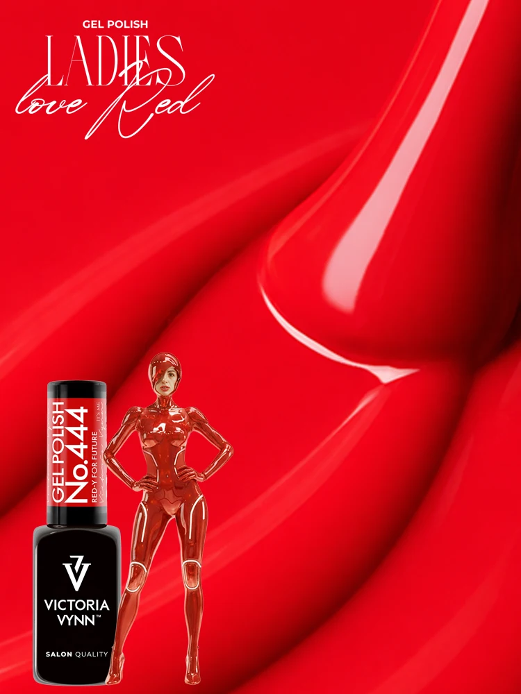victoria vynn salon gel polish no. 444 red y for future