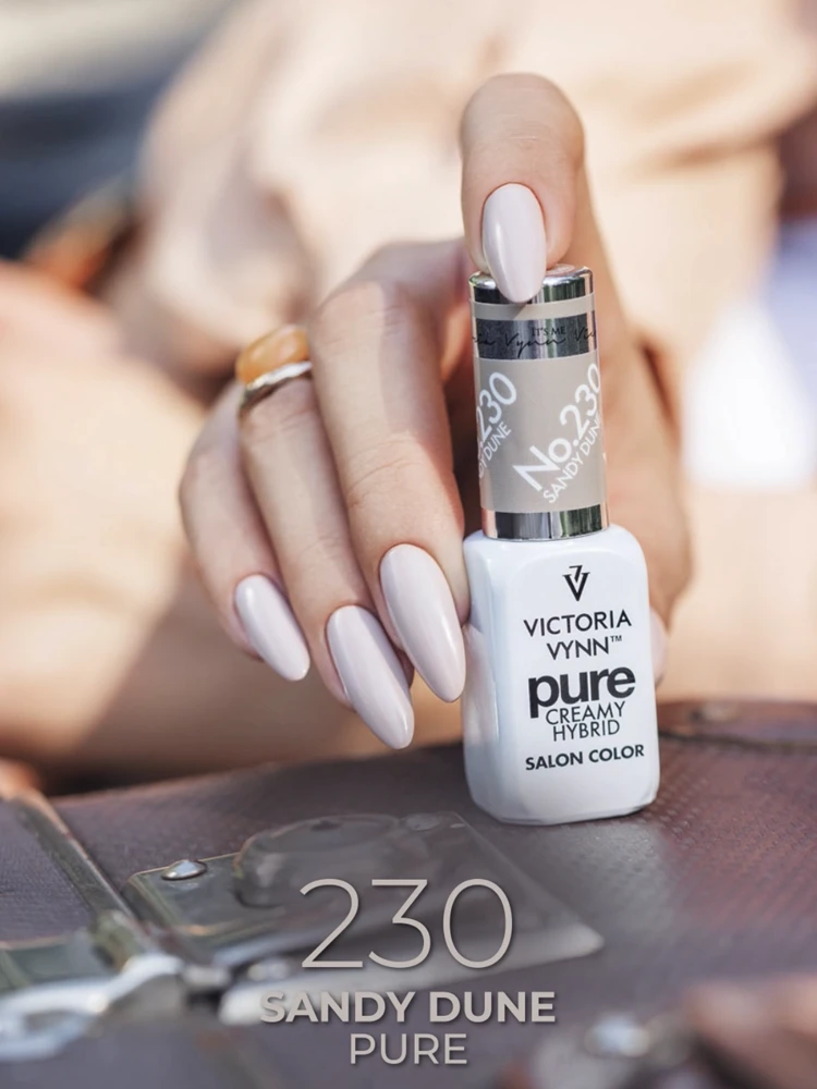 vernis à ongles gel beige