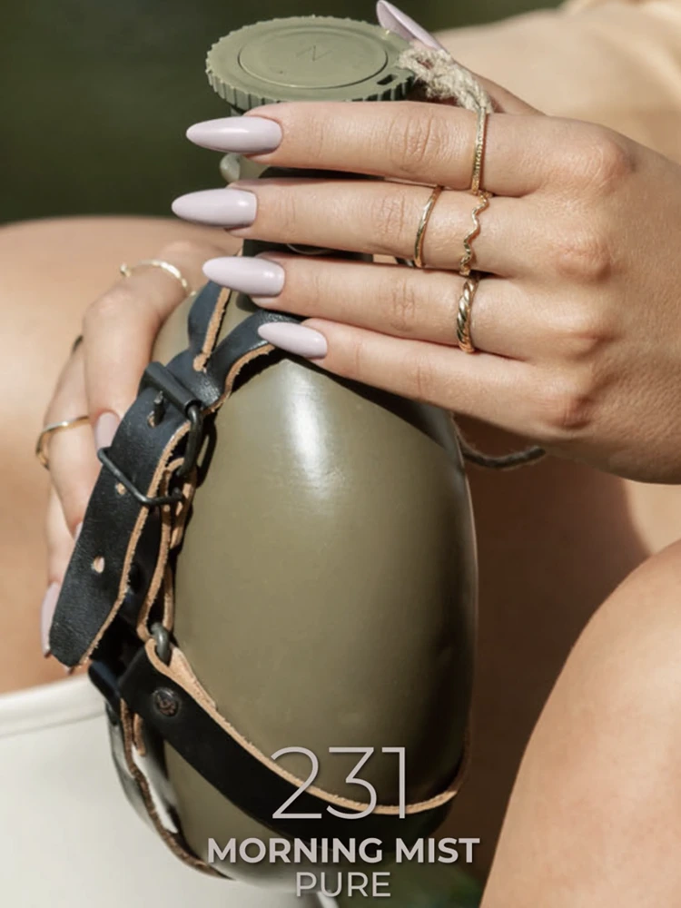 vernis gel beige crémeux