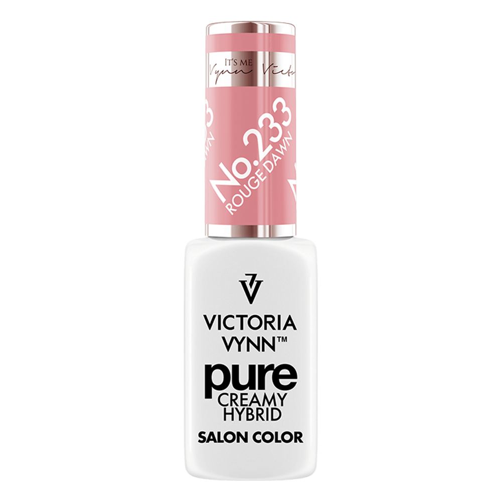 vernis gel rose crémeux