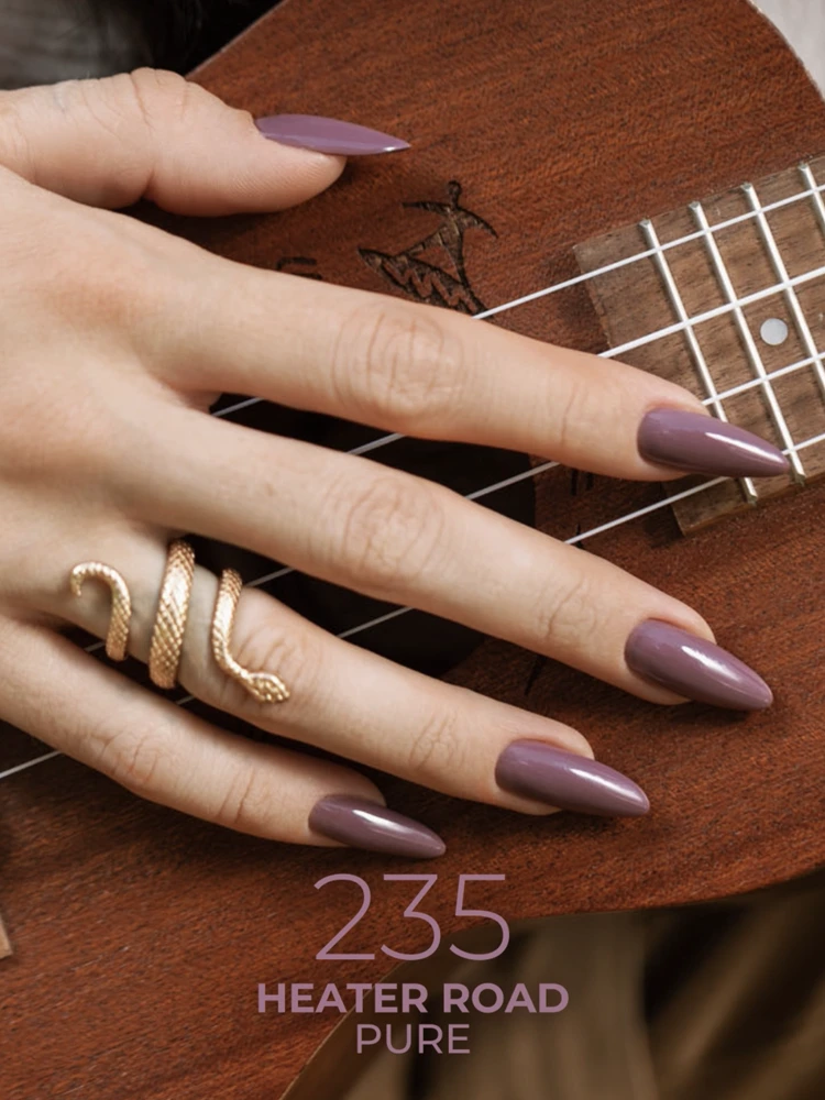 vernis gel violet
