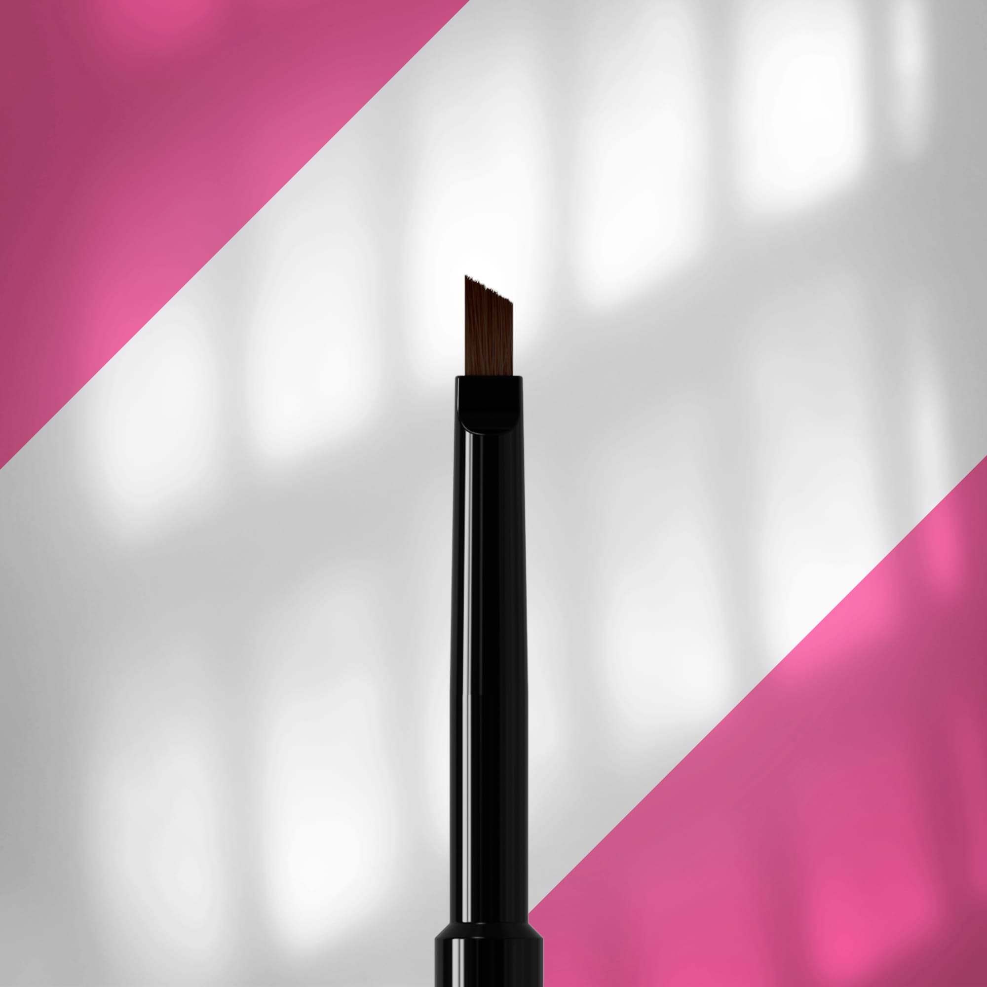 Pinceau coudé Staleks pour gel EXPERT, largeur 4 mm / longueur 7 mm