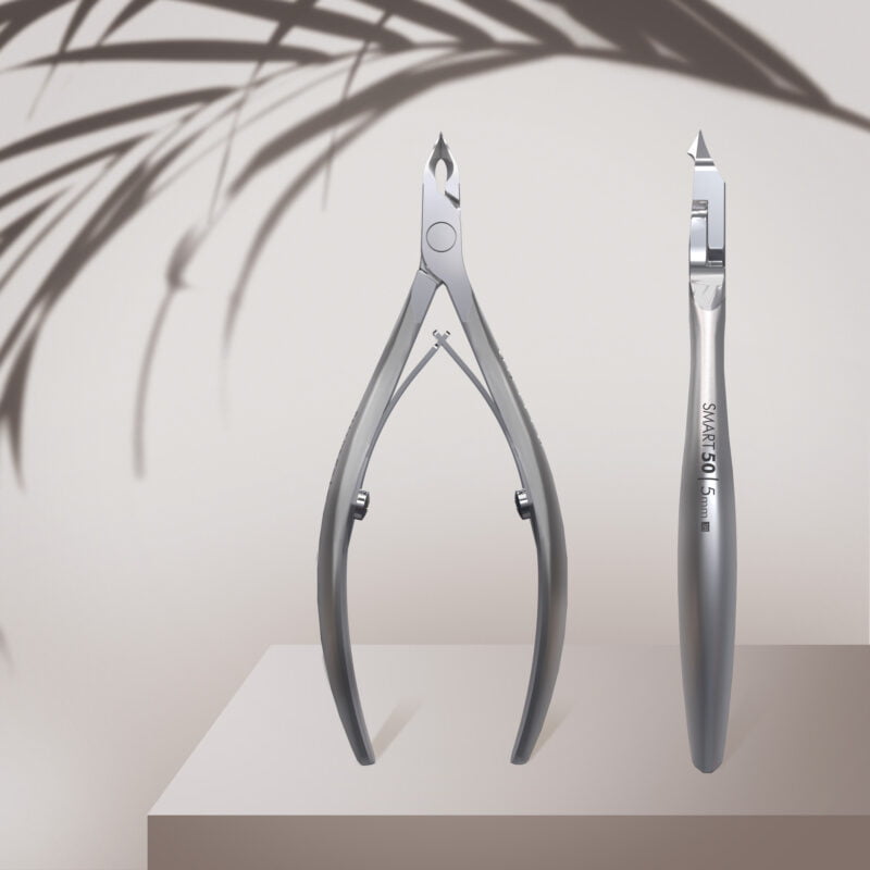 Pince à cuticules professionnelle Staleks PRO SMART 50, 5 mm