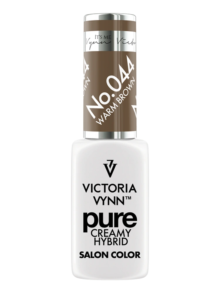 Las mejores uñas en tono marrón claro: Victoria VYNN Pure Creamy Hybrid 044 Warm Brown