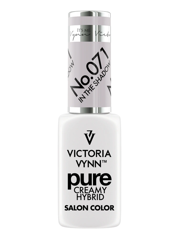 Las mejores uñas en gris claro: Victoria VYNN Pure Creamy Hybrid 071 en la sombra