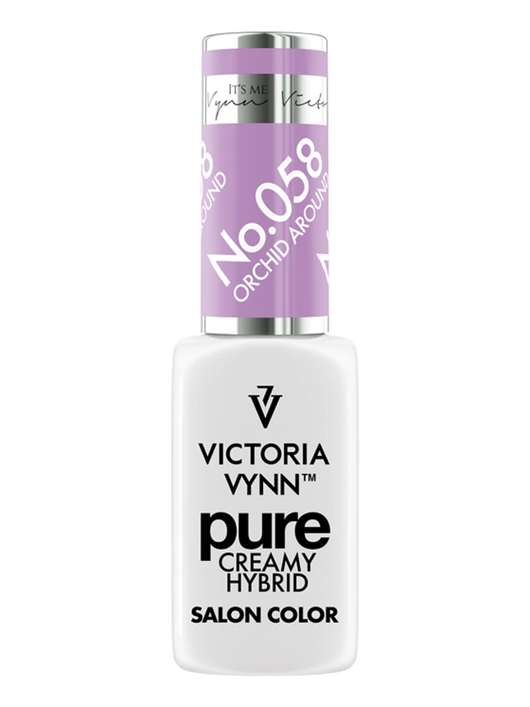 Las mejores uñas estilo orquídea: Victoria VYNN Pure Creamy Hybrid 058 Orchid Around