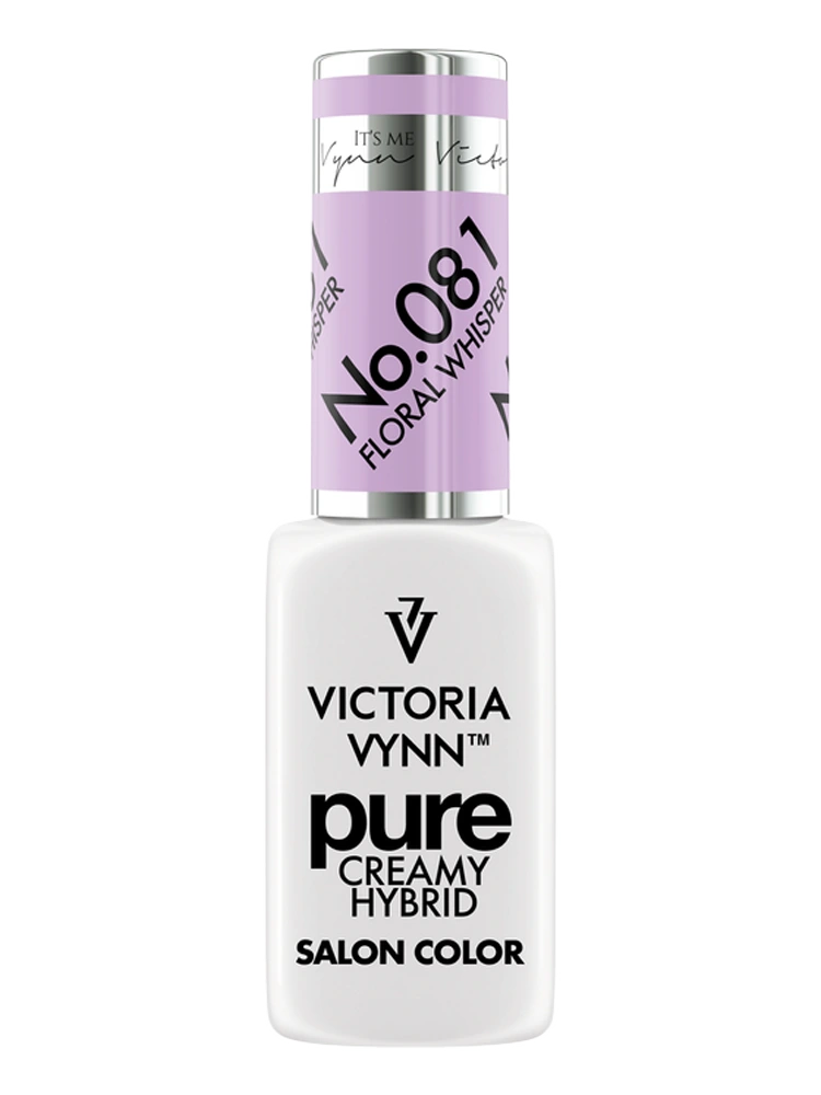 Les plus beaux vernis à ongles violet pastel : Victoria VYNN Pure Creamy Hybrid 081 Floral Whisper