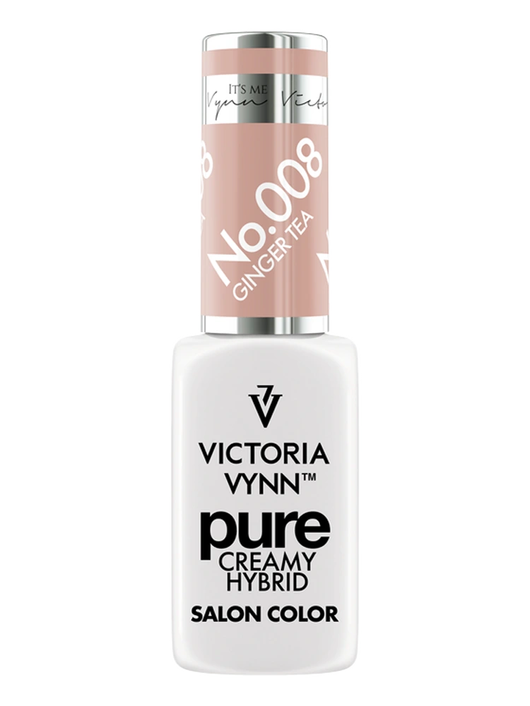 Le meilleur vernis à ongles beige neutre : Victoria VYNN Pure Creamy Hybrid 008 Ginger Tea