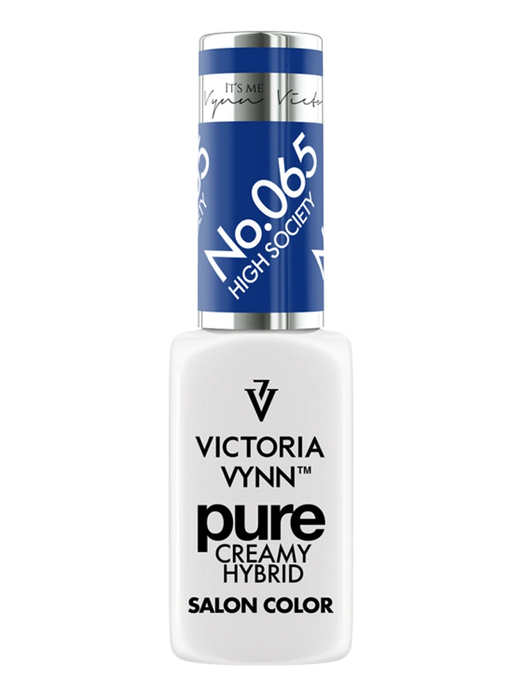 Las mejores uñas en azul zafiro: Victoria VYNN Pure Creamy Hybrid 065 High Society