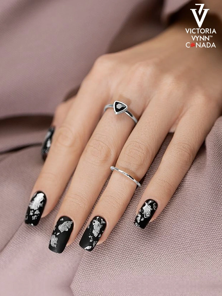 Lámina para diseños de uñas más vendida: Silver Victoria VYNN