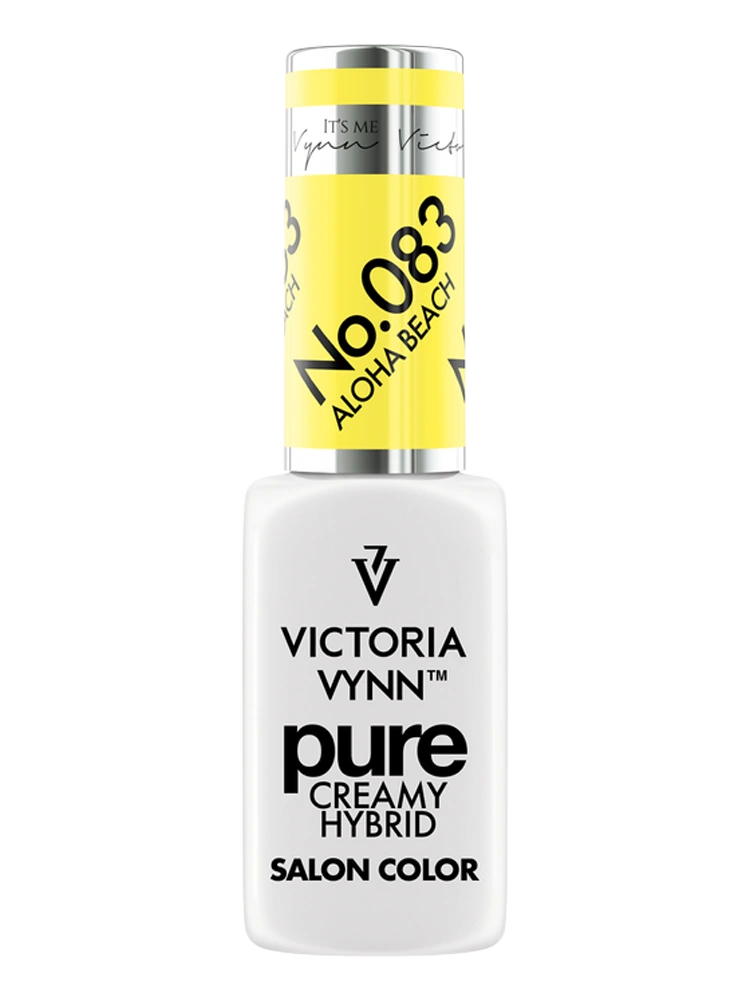 Las mejores uñas de gel amarillas: Victoria VYNN Pure Creamy Hybrid 083 Aloha Beach