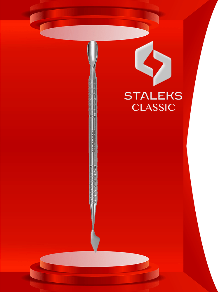 Outil de manucure Staleks de haute qualité pour retirer les cuticules, modèle Classic 30, type 2