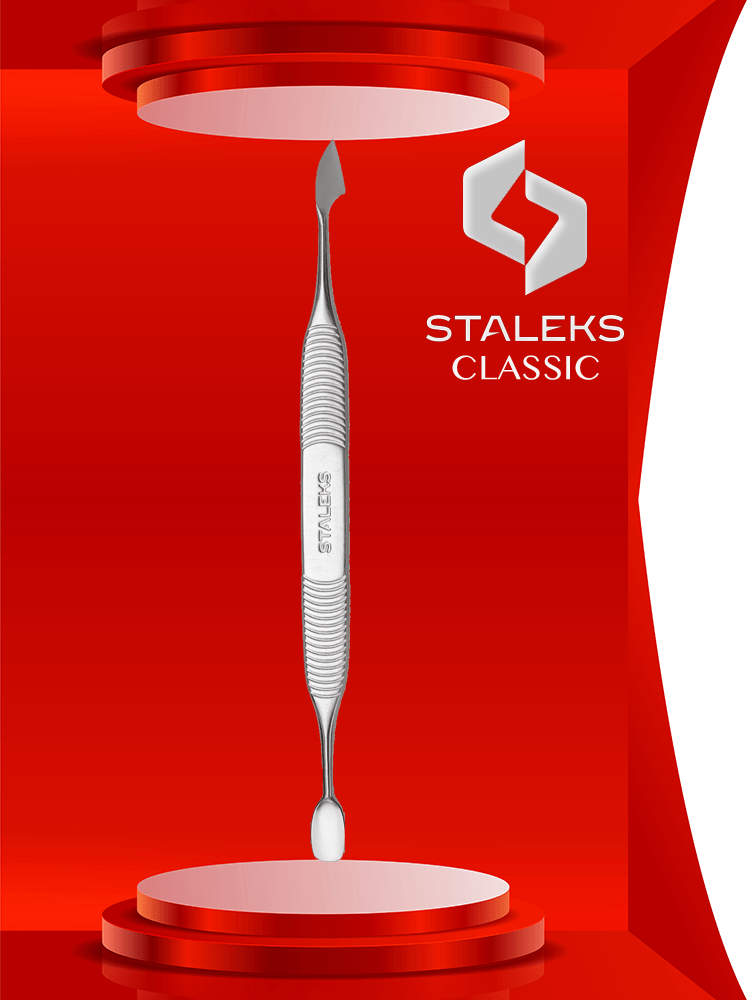Pousse-cuticules Staleks de haute qualité, modèle Classic 20, type 1